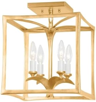 Corbett Lighting Bergamo - 4 Light Flush Mount-14.5 Inches Tall and 12 Inches Wide