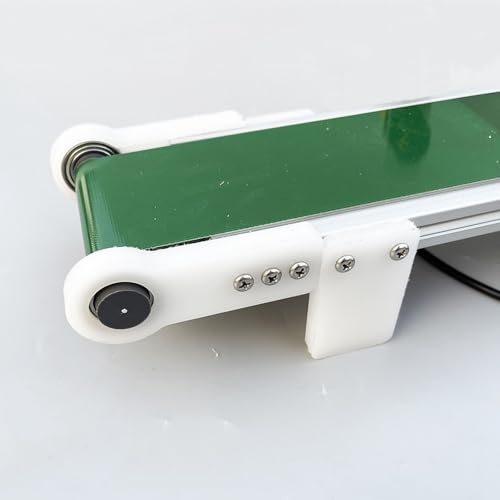 Cinta transportadora de escritorio de PVC para bricolaje, herramienta de aprendizaje de fricción para experimentos científicos y equipos de línea de producción pequeña, perfecta para proyectos