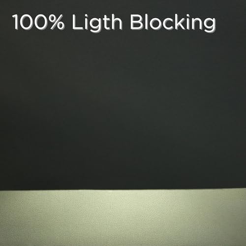 Cotton Passion BCL-N9 110-Inch Wide White Microfiber Blackout Curtain Lining Fabric thumb #5