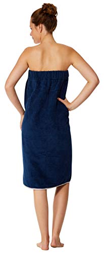 Sowel® Towel Wrap for Women Wrap Around Towel with Hook and Loop Fasteners, Sauna Kilt, Sarong, 100% Organic Cotton - Image 2