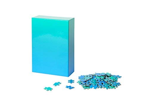 Areaware Puzzle dégradé (Bleu/Vert) 2PMS+ Vernis Brillant sur Panneau de Particules de 2 mm 18 x 0 x 24 cm