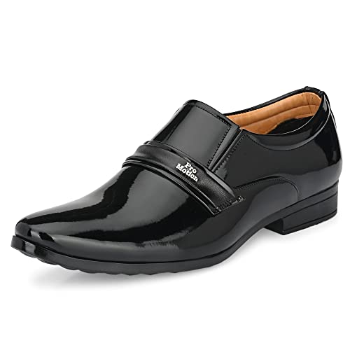 Image of Shoe Island Icon-X Fashionable Red Black Leather Trendy Modern Lace Ups Running Basketball Sports Casual Shoes Sneakers for Men (BAB5015)