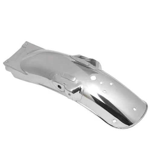 Fender arrière CG125 argenté pour virées moto rétrofit et balades rétro