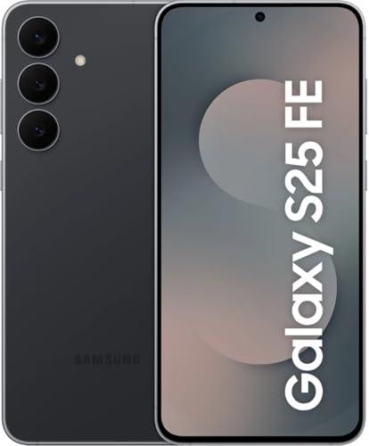 Image of Samsung Galaxy S25 FE 5G (JetBlack, 8GB RAM, 128GB Storage) | Exynos 2400 Deca Core Processor | 50MP Triple Camera | 6.7-inch Dynamic AMOLED 2X Display | AI Features Enabled Smartphone