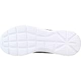 Skechers Moda damska Fit Bold Boundaries Sneaker, Czarna siatka gorący róż Tirm, 39 EU