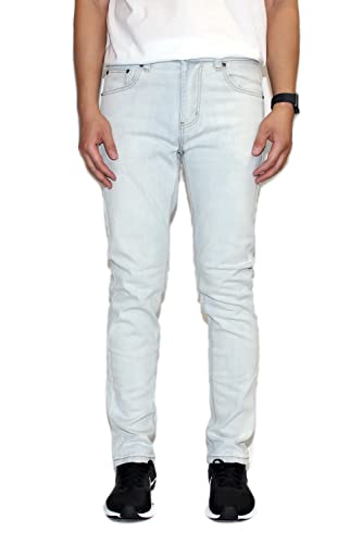 AIRNINE Men's Premium Washed Skinny Fit Denim Jeans2