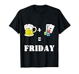Photo Gallery beer and poker è uguale a friday funny tshirt, maglietta da uomo maglietta Photo Gallery beer and poker è uguale a friday funny tshirt, maglietta da uomo maglietta