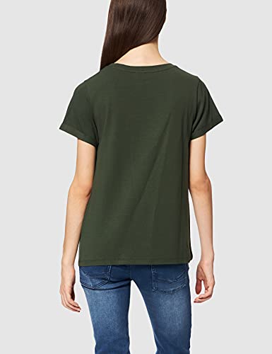Fracomina FR21WT3010J401N5 T-Shirt, Olive, Regular...