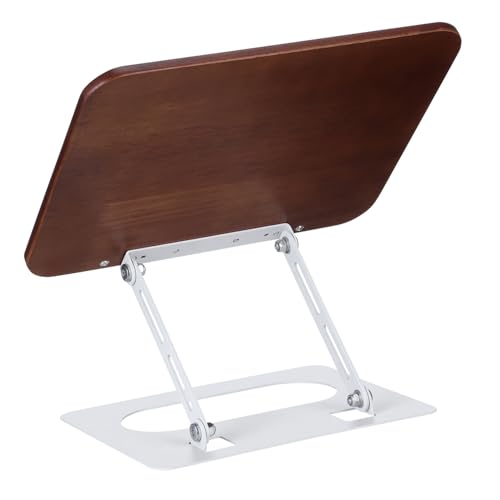 CONGARTENO 調節可能な多角読書スタンド 卓上用ブックホルダー 教科書 レシピ タブレット対応 安定性に優れた折りたたみ式デスク表示台 人間工