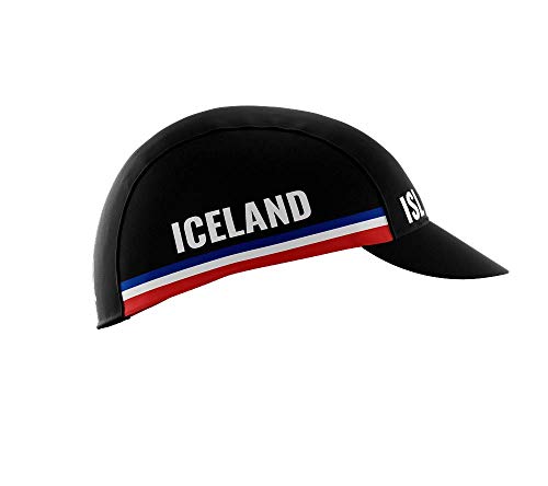 ScudoPro Iceland Black Code Bike Cycling Cap Road MTB or Running