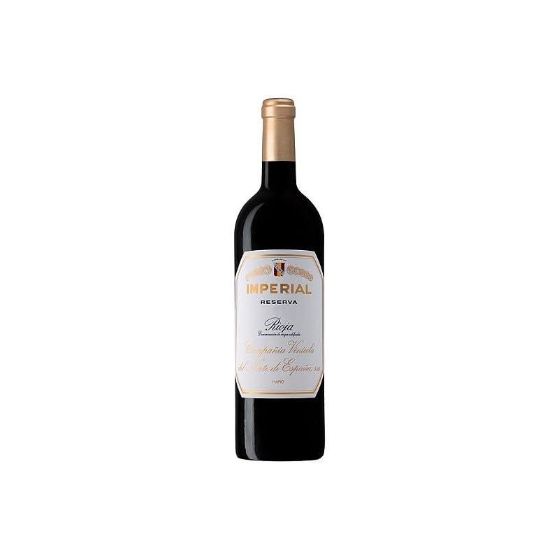 Cune Imperial Reserva Vino Tinto Español con Notas de Fruta Madura, Especias y Roble, Ideal para Maridar con Carnes, Guisos y Platos Tradicionales| 1 botella