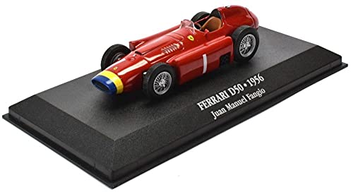 Ferrari D50 Juan Manuel Fangio 1956 Échelle 1/43 Ex Mag Modèle moulé sous pression Cover