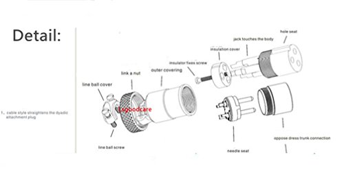 10 pares conector aviación 6 pines macho y hembra miniatura 6