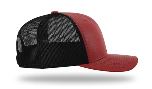 Image of Richardson 112 Trucker Hat - Premium Blank Baseball Cap, Adjustable Snapback Hat - Structured Six Panel Richardson Blank Hats