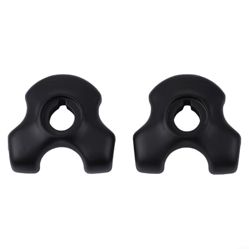 Carbon Bike Seatpost Clamp,7X9mm Oval Round Rail Mount Saddle Clips Bolt Bike Seat Mounting Brackets Steel Construction Black