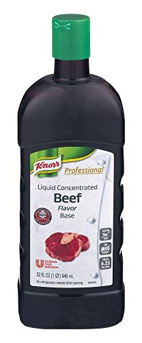 Knorr Beef Professional Liquid Concentrated Base, 32 ounce -- 4 per case.