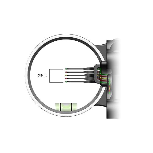 Image of Truglo 5-Pin Carbon Xtreme Archery Sight, Black