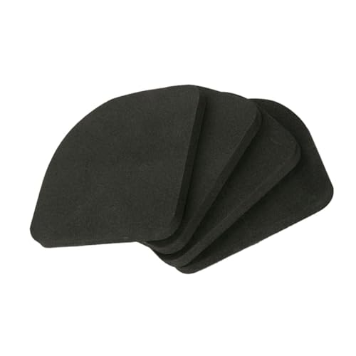 Unomor 12pcs Vibration Isolation Pads Machine Anti Vibration Pad Vibration Reduction Pads Black