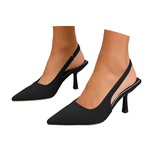 Escarpins à talon chaton bout pointu : la solution anti-mal de pieds