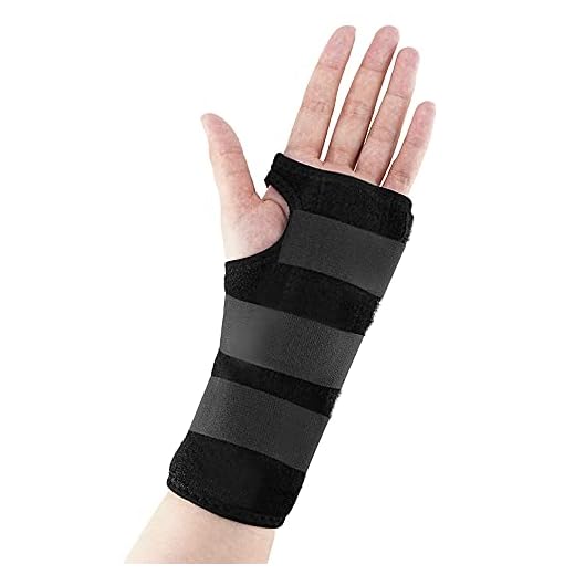 Handledsstöd Brace Handledsstabilisator med avtagbar skena Justerbart handledsskydd för handledsförstoring Frakturer Smärtlindring