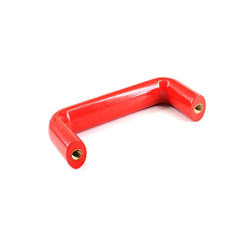 Insulation Machinery Handle 90/160/240/320mm Hole Pitch U Type Cabinet Handle Red Equipment Handle - (Size: 240mm Hole Pitch)