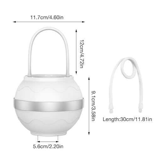 HOVCEH Wasserfilter für Badewannen, Duschfilter, 8-Stufiger Bath Ball Water Filter, Shower Filter for Hard Water, Badekugelfilter, Für Weichere, Glattere Haut - BPA-frei - 2.500 Gallonen Filterung