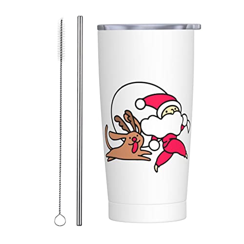 R[q[Jbv Funny Santa And Elk Xg[&Xg[uVt RrjJbv ^u[ XeX ԗp Wt ^  e  ^fMJbv ӂt d\ ԗp^u[ @r v[g 600ml