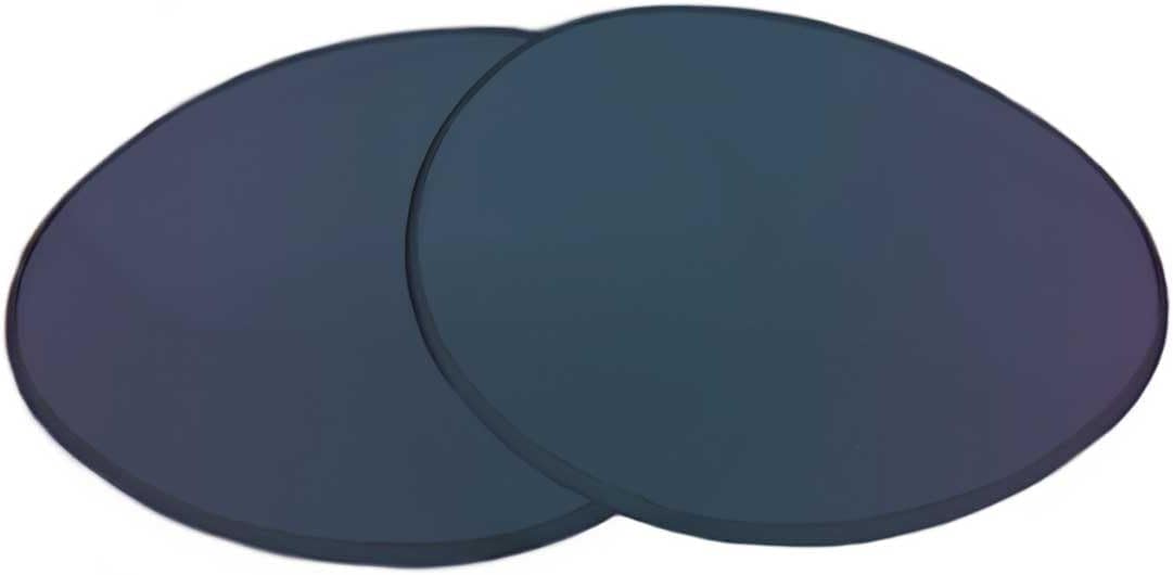 Sunglass Fix Replacement Sunglass Lenses Compatible for Ray-Ban B&L W2188 51mm (Non-Polarized SFx Edge Blue Mirror Black Pair)
