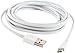 Price comparison product image For Samsung Galaxy A10, A10e, A10s 3M Extra Long Fast Charger Micro USB Cable Power Lead Data Sync (White)