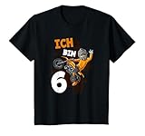 Sechster Dirt Bike Geburtstag Junge Geschenke