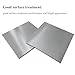 SHOUCAN 6061-T6 Aluminum Sheet, Square Aluminum Plate Thickness 16Mm, Metal Aluminum Sheet Covered with Protective Film for Industry, DIY,100×100×16mm