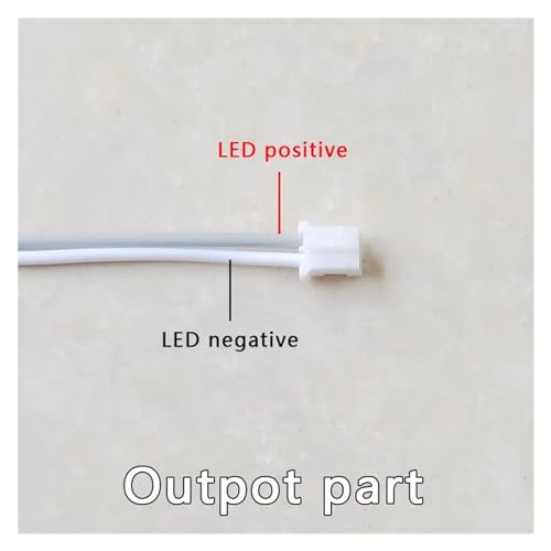 Reactancia electrónica Driver LED 30-50W transformador sin aislamiento AC165-265V 4