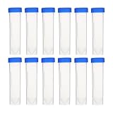 Ladruph 50個 遠沈管 ファルコンチューブ 50mlコニカルチューブ 50ml チューブ コニカルボトムチューブ ファルコンコニカルチューブ サンプル ポリプロピレンチューブ ラボ 円錐形の底 ラボ科学実験用のバイアル試験 試験管 プラスチック