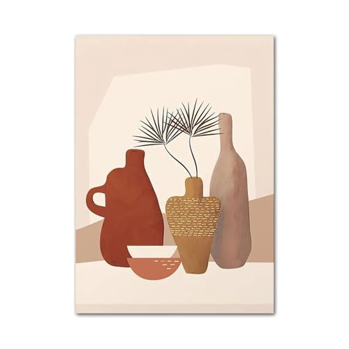Affiche Monstera style bohème pour salon chaleureux 40x50cm - 2