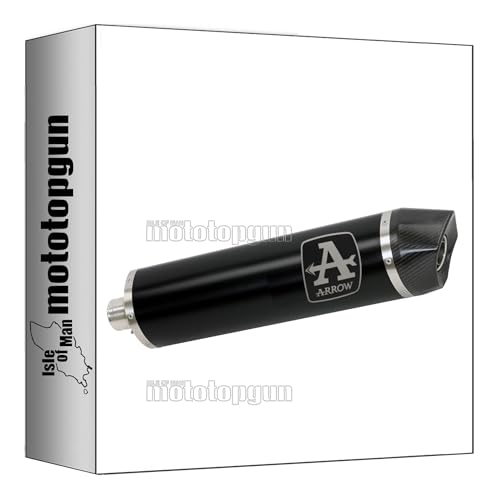 Pot echappement Arrow race-tech aluminium noir pour BMW F850 GS 2024