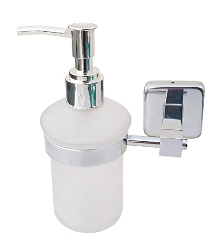 Image of Aquieen Stainless Steel 304 Wall Mounted Liquid Soap Dispenser With Installation Kit (Blanco)
