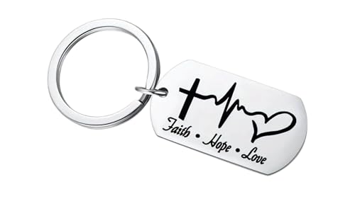 3 Nails 1 Cross Christian Keychain Easter Gift - Birthday