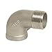 Produktbild Gewindefitting Edelstahl Winkel 90° 1" IG x 1" AG