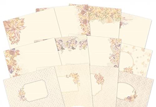 Hunkydory Crafts Forever Florals Autumn Days Luxury Card Inserts- FFAUT102