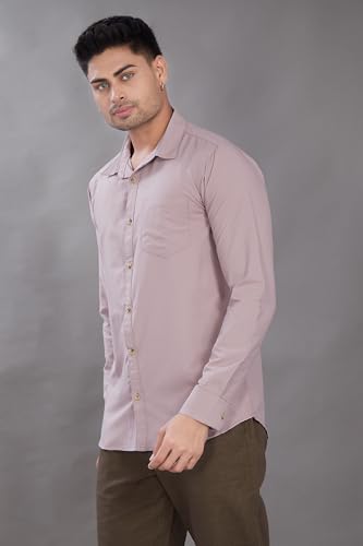Image of DIVISIVE Men's Solid Slim Fit Shirt