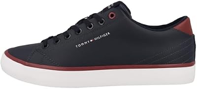 Tommy Hilfiger Zapatillas Sneaker para Hombre, Azul (Desert Sky), 44