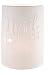 Produktbild GILDE Deko Lampe Tischlampe - Nordlicht - Maritime - Höhe 28 cm, 32316, Weiß, Höhe 10,5 cm