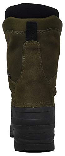 Kamik Men's Nation Plus Snow Boot, Olive, 8.5 M US3