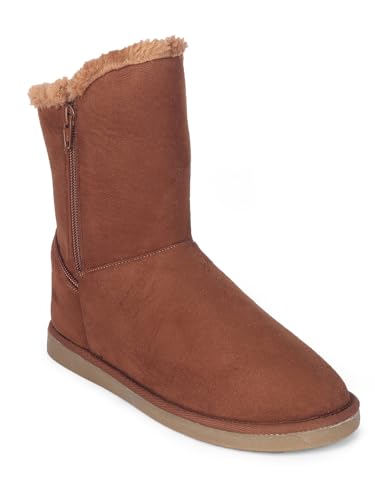 Carlton London Women's Fashion Snug Ankle Boot with Side Zipper