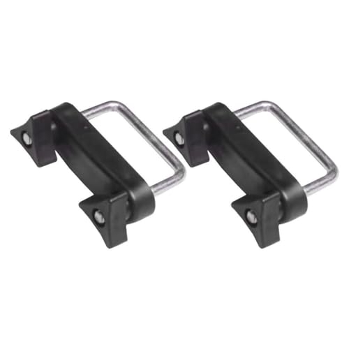 TOPPERFUN 2pcs Cargo Carrier Clips for Roof Rack Mounting Easy Install Roof Rack Accessories for Secure Transport Fit for Travel and Outdoor Use