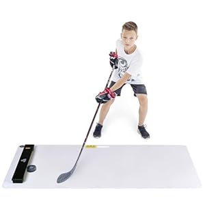 Hockey Revolution Shoot Pad – Hockey Sports Training Aid for Shooting, Passing and Stick handling – Hockey Skills Training Practice Surface 30″x 60″ – Reel Ice Feeling Roll Board