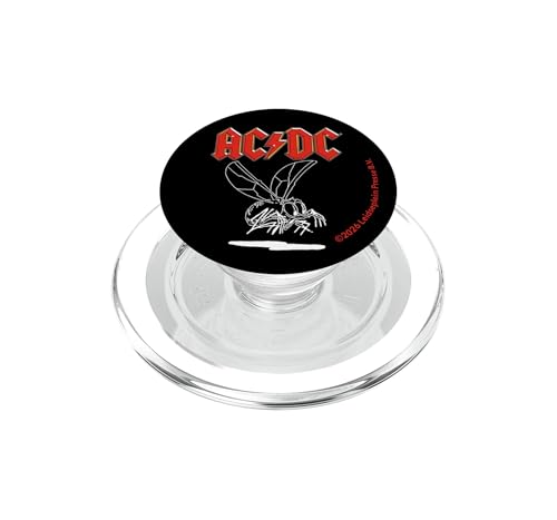 PopGrip para MagSafe de AC/DC Gira Mundial 1985 Soporte Magnético Lineart Blanco