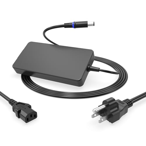 240W Charger Fit for Alienware Laptop Charger (UL Listed-Meets Highest Safety Standards) - Fit for Alienware M15 M17 R2 R3 R4 R5 R6 R7 15 17 M17X M16 R2 M14X X15 X17 X16 Laptop AC Adapter Power Cord