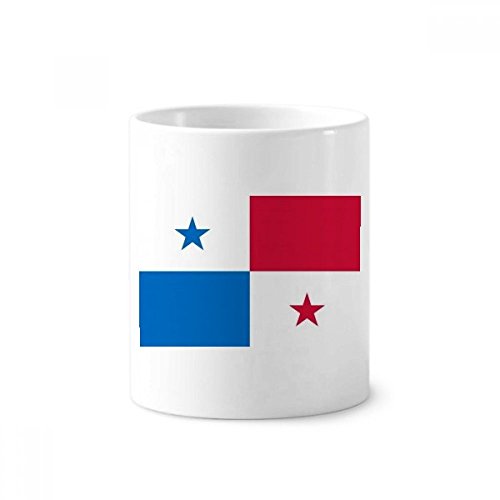 Gobelet Panama Amérique du Nord pot à crayon blanc céramique 350ml