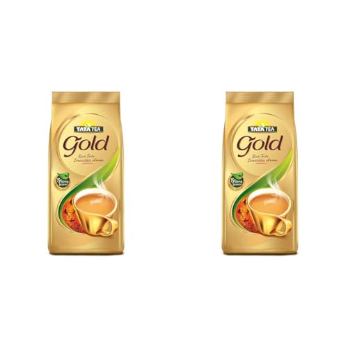 Image of Tata Tea Gold | Premium Assam teas with Gently Rolled Aromatic Long Leaves | Rich & Aromatic Chai | Black Tea | 500g (Pack of 2)